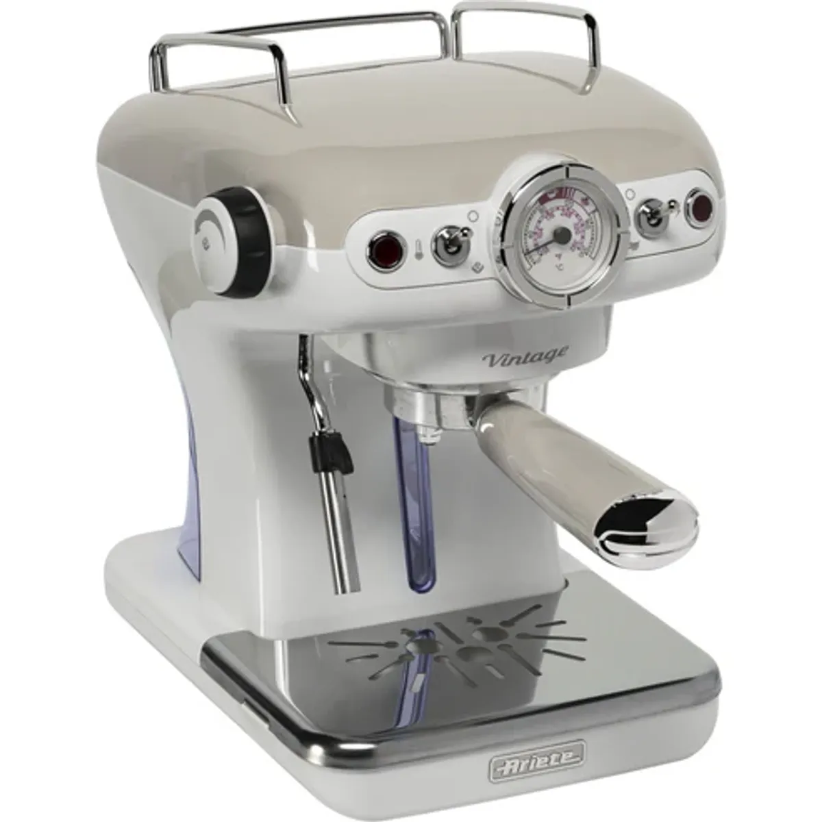 Cafetera Espresso Vintage Beige Ariete